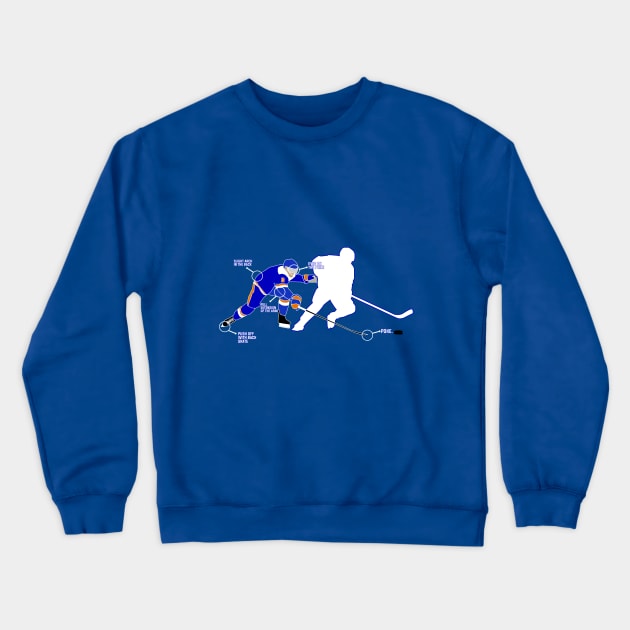 The pelech poke Crewneck Sweatshirt by islandersgraphics